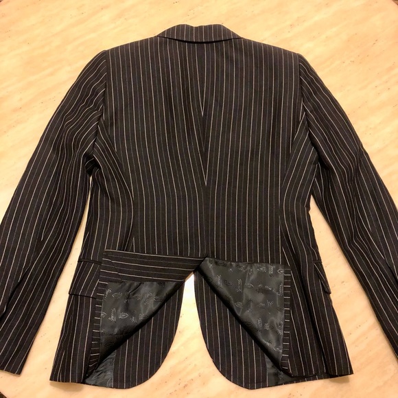 Auth GUCCI Striped Blazer Size 40 US4 - Picture 3 of 10